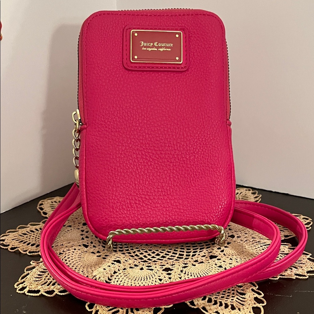 Juicy Couture Fuchsia Crossbody Bag
